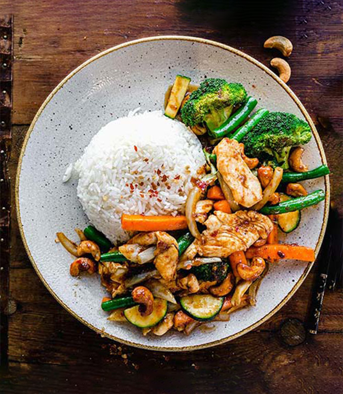 Thai Cashew Nut with rice